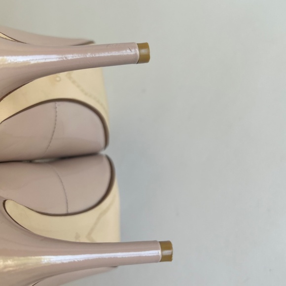 Dune London Dust Pink Patent Leather Point Toe Heels size EUR 40, US 9.5 - Picture 10 of 13